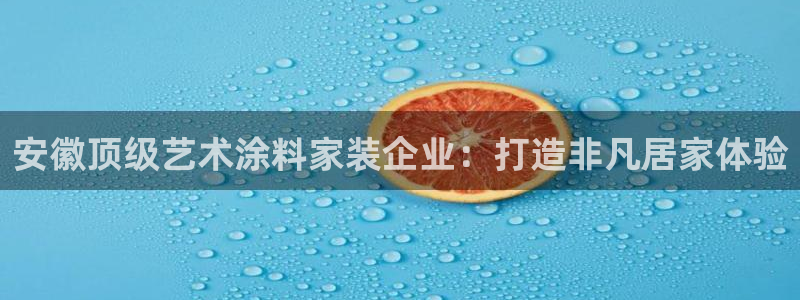 和记app官网登录：安徽顶级艺术涂料家装企业：打造非凡居家体验