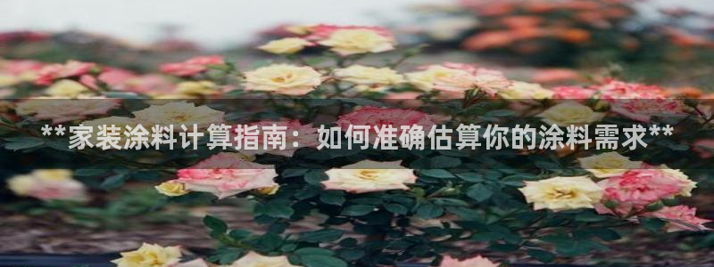 和记paging：**家装涂料计算指南：如何准确估算你的涂料需求**