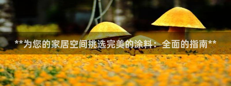 和记官方：**为您的家居空间挑选完美的涂料：全面的指南**