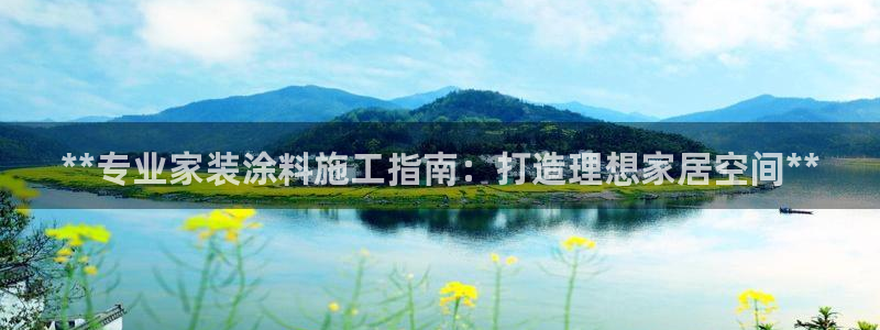 和记官方平台：**专业家装涂料施工指南：打造理想家居空间**