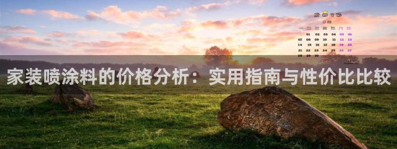 ag和记app：家装喷涂料的价格分析：实用指南与性价比比较