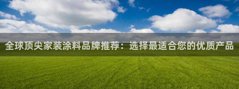 和记官方直营注册：全球顶尖家装涂料品牌推荐：选择最适合您的优质产品