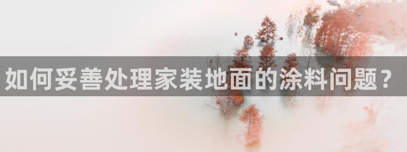 江苏和记餐饮有限公司：如何妥善处理家装地面的涂料问题？