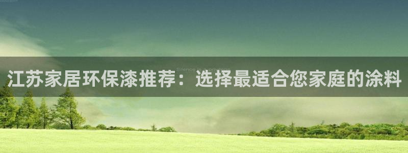 和记港口：江苏家居环保漆推荐：选择最适合您家庭的涂料