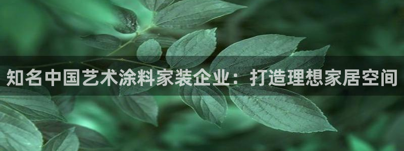 和记(福建)商贸有限公司招聘：知名中国艺术涂料家装企业：打造理想家居空间