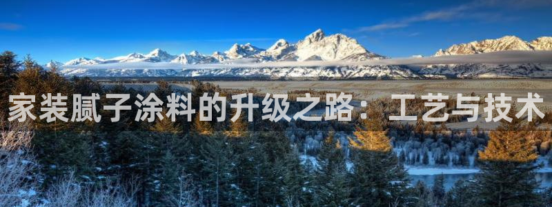 和记下载：家装腻子涂料的升级之路：工艺与技术