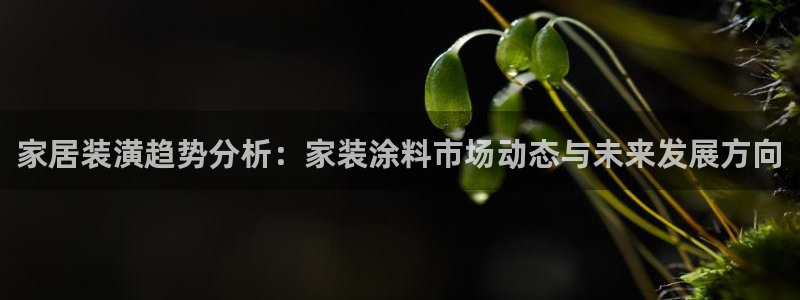 和记官方网站：家居装潢趋势分析：家装涂料市场动态与未来发展方